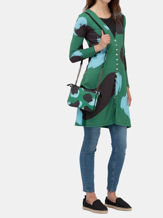 ショルダーバッグダブルジップ
プリント