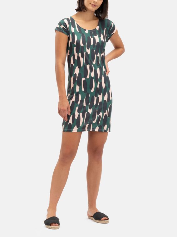 Robe t-shirt imprimée
