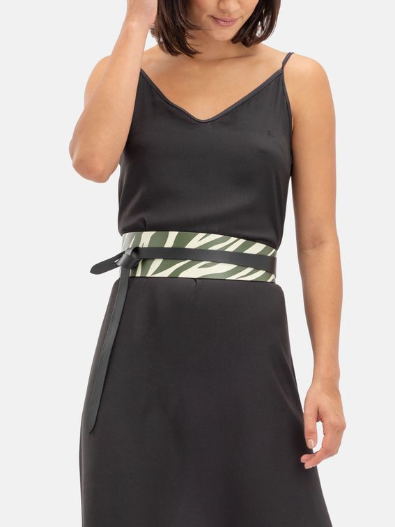 printed wrap belt