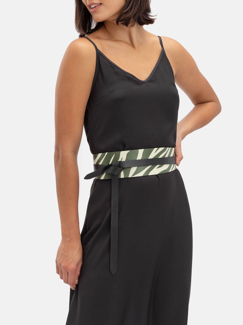 Womens Leather Wrap Belt