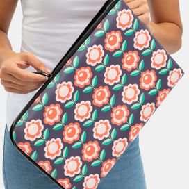 custom leather portfolio printed