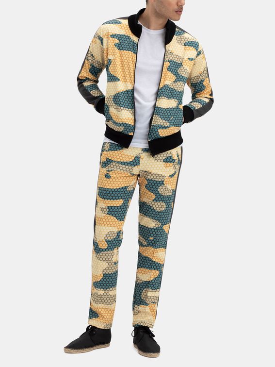 custom tracksuit printing back view