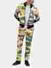 custom tracksuit printing back view