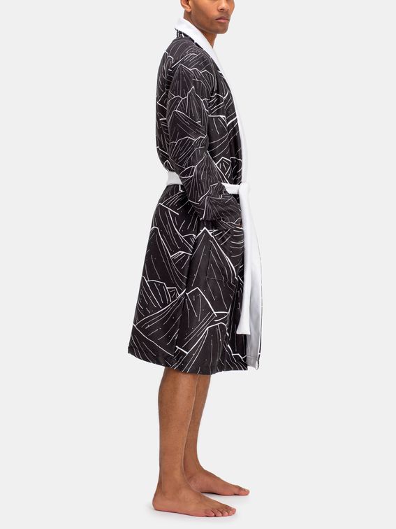 personalised bathrobes for men