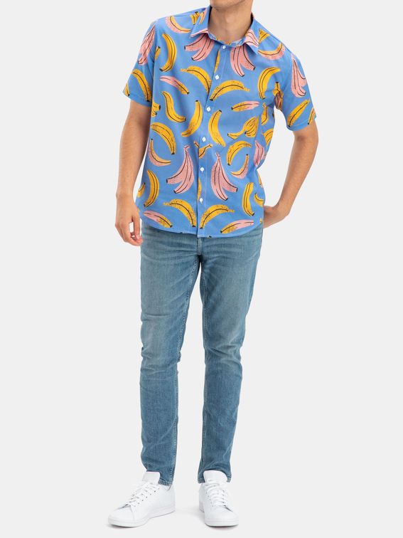 Herren Button-Up-Hemd personalisieren