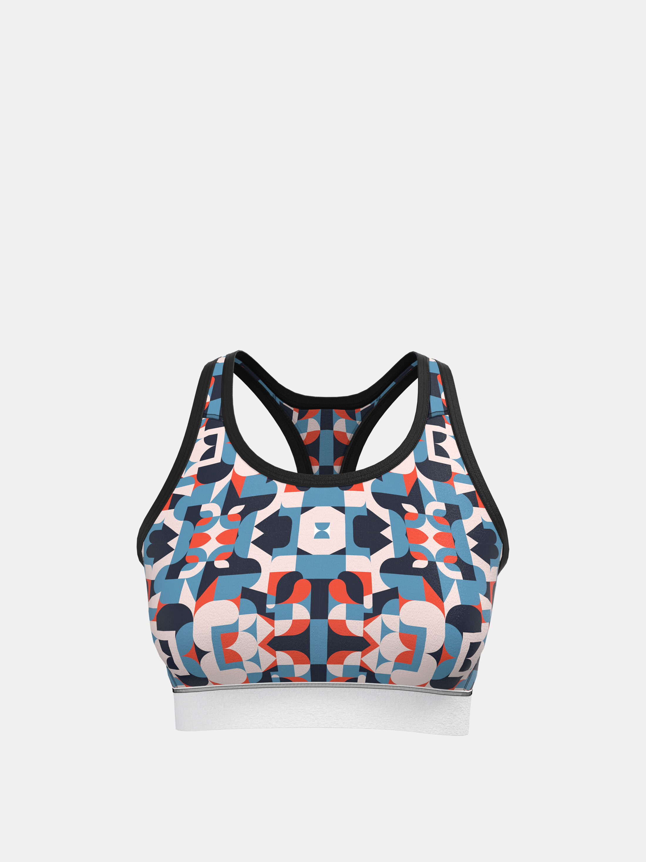 Custom printed sports bra on sale