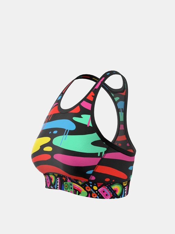 personalised sports bra