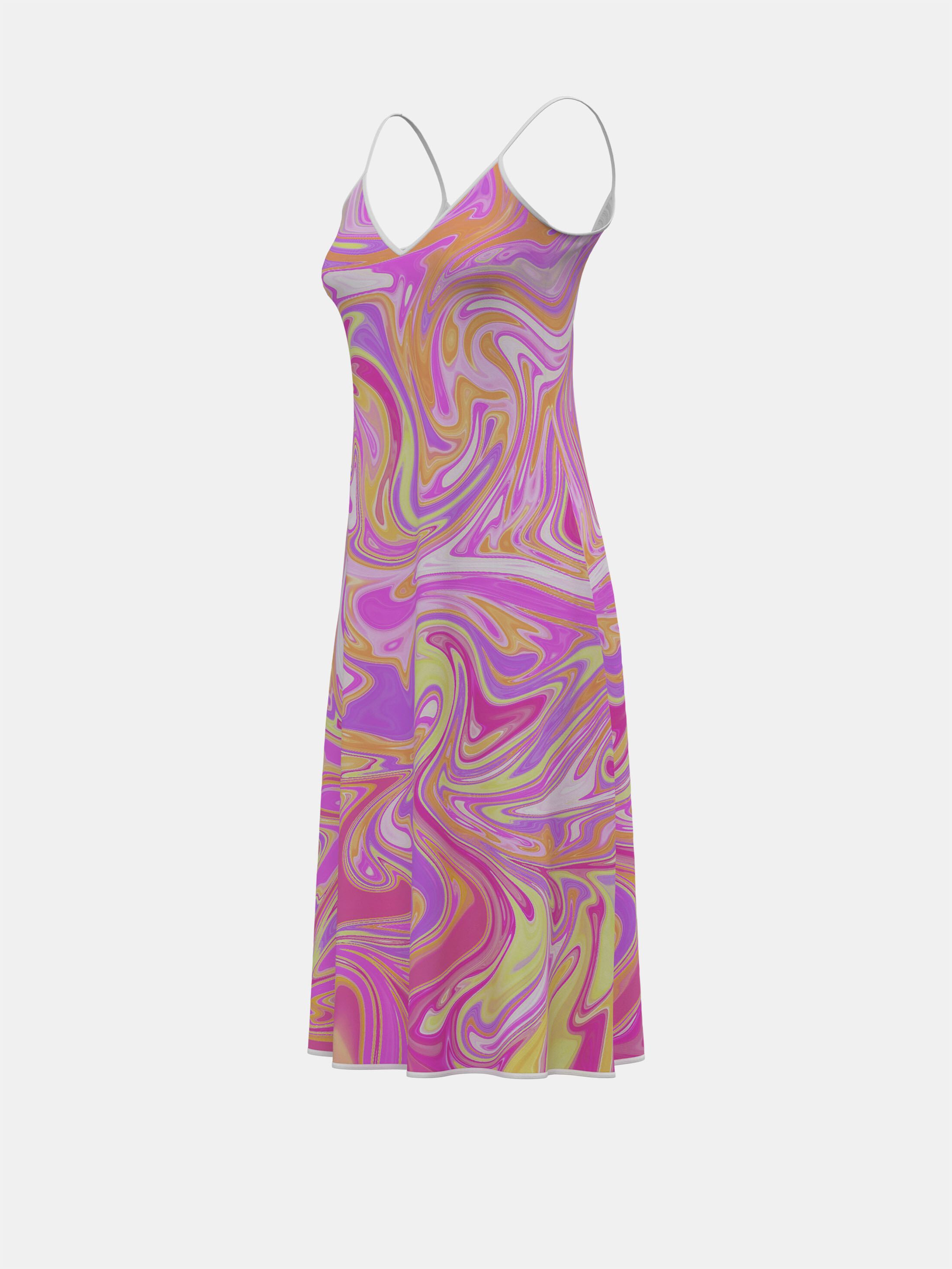 custom sleeveless midi dress NZ