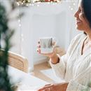 Personalised Bone China Mug for Christmas