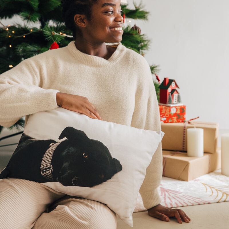 Custom made pillow with 2024 pictures