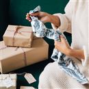 sjaal bedrukken kerstcadeau