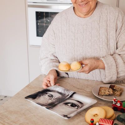 Personalisiertes Weihnachtstablett