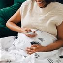 winterse kerst sprei bedrukken