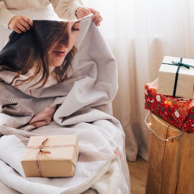 Coperta Natalizia per Divano Personalizzata