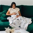 Custom Printed Christmas Throw