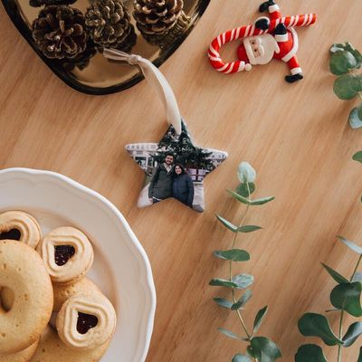 Addobbi di Natale con Foto Personalizzata