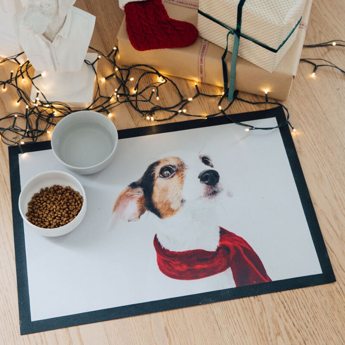 Photo Printed Christmas Mat