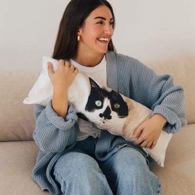 personalized body pillow with pet photo