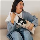 pet photo bolster cushion