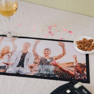 custom personalized bar mats