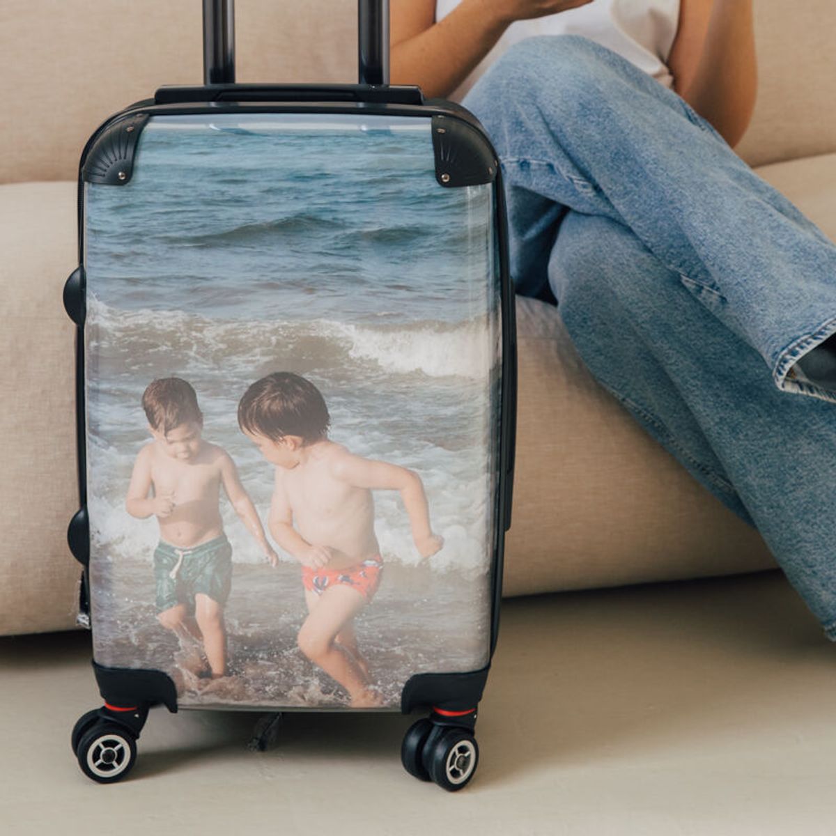 Suitcase Design Custom Luggage | Personalized Suitcase with Your Photos