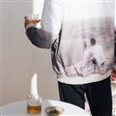 Satin Bomber Jacket customized