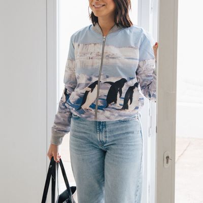 winter bomber jacket womens