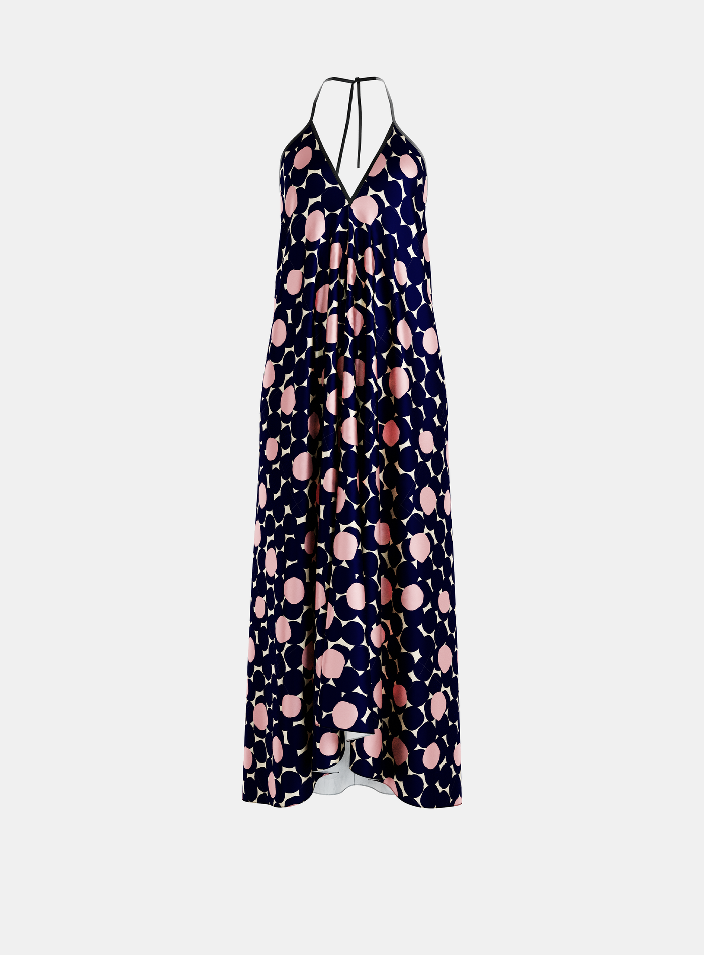 Design Your Halterneck Silk Dress Backless Elegance Design Your Halterneck Silk Dress Backless Elegance