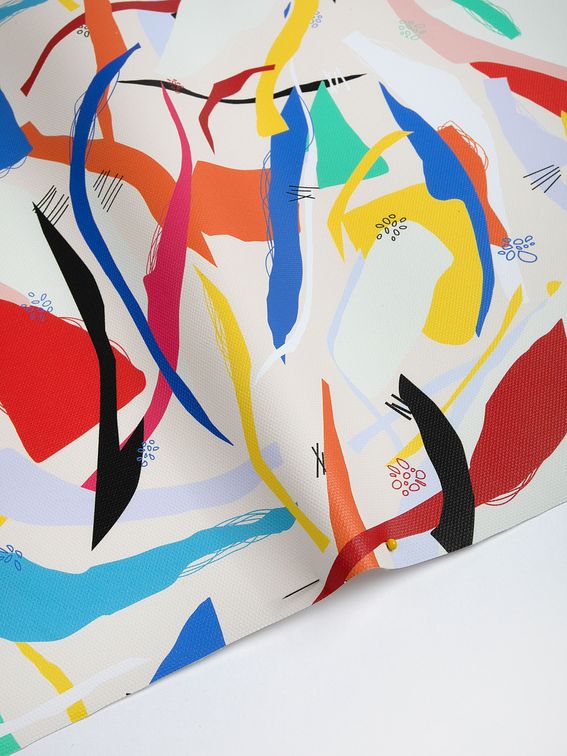 Polyester canvas fabric