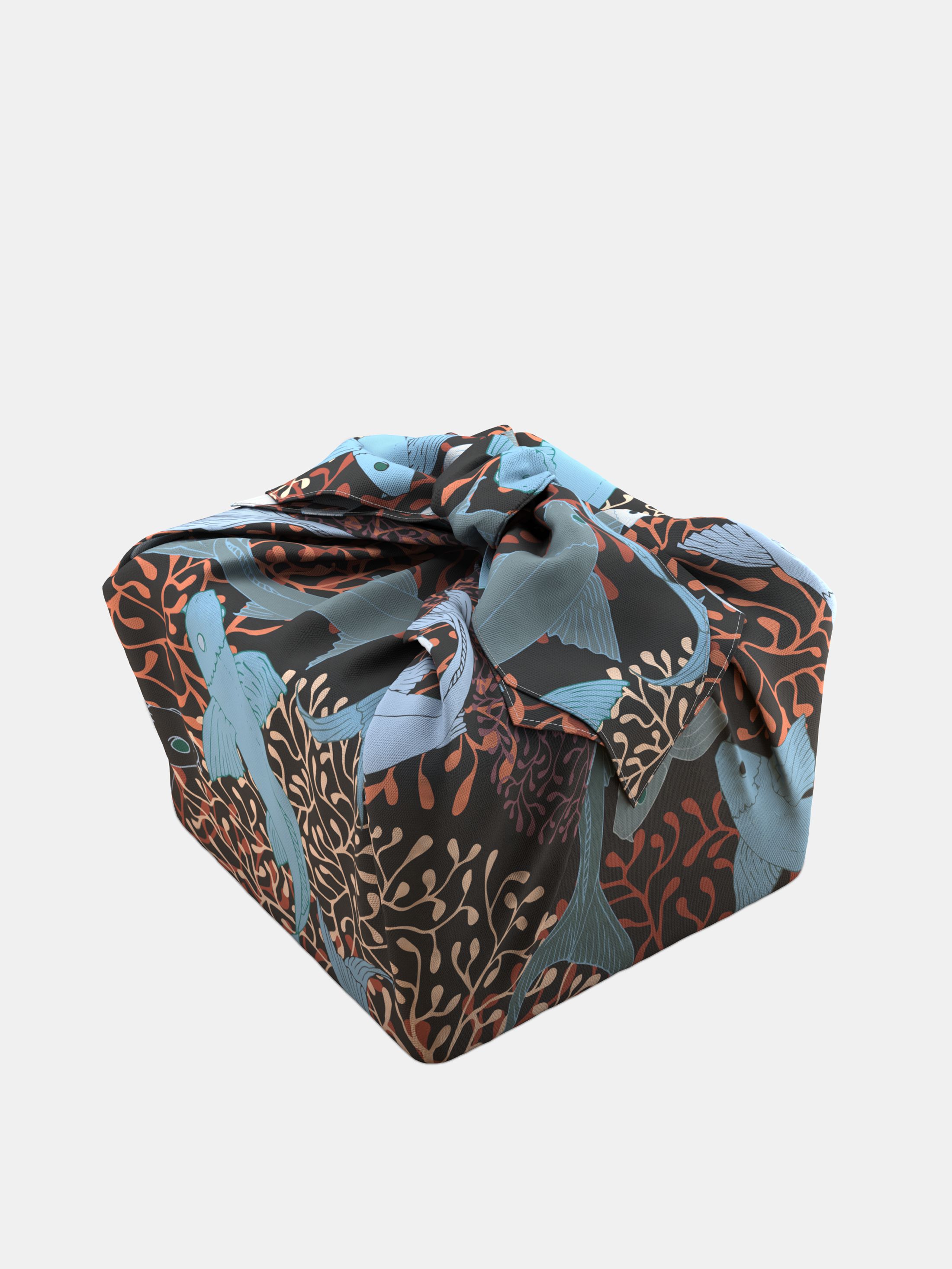custom fabric gift wrapping