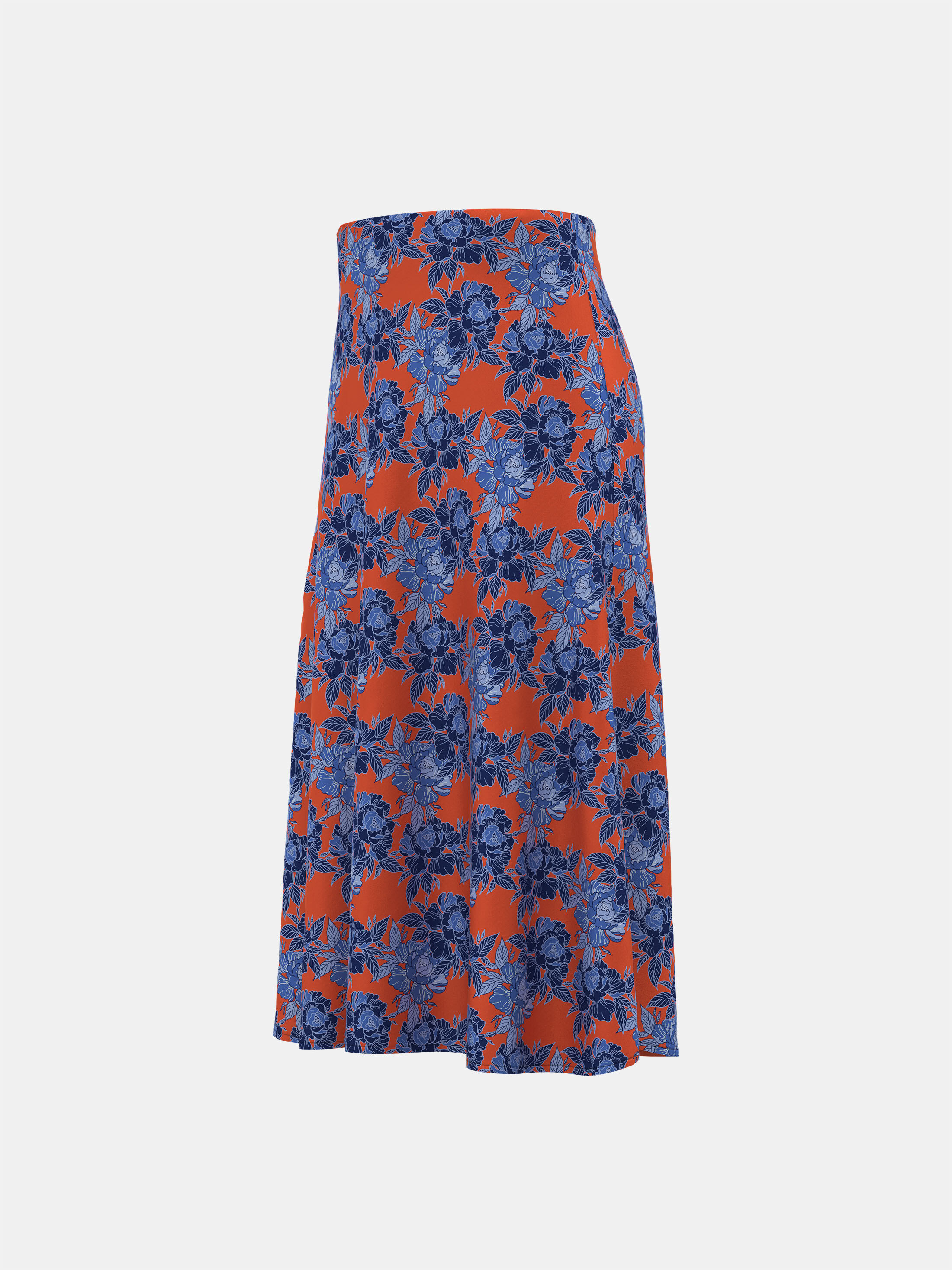 A cut outlet skirt