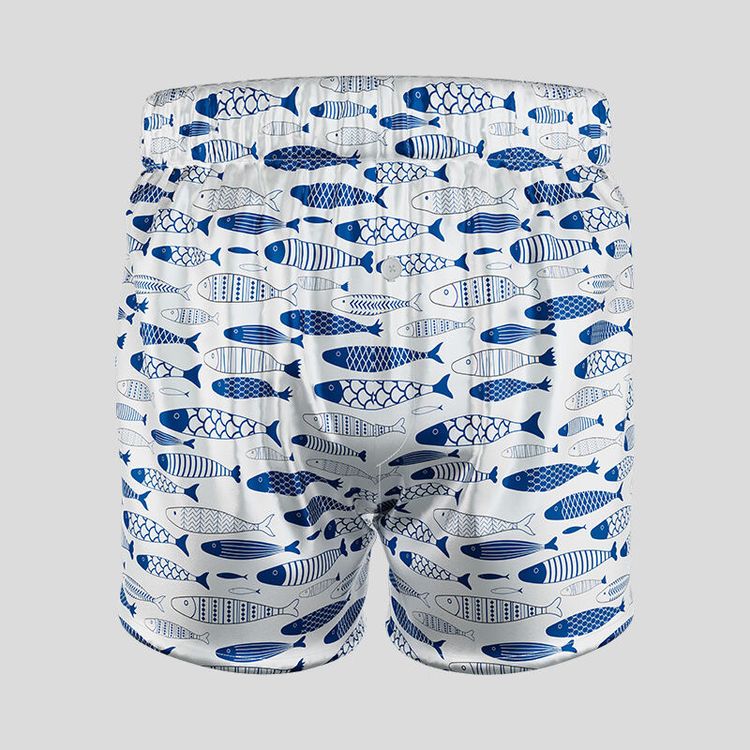 men's personalized woven boxer shorts