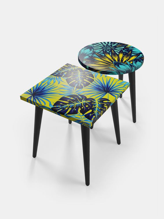 custom side table