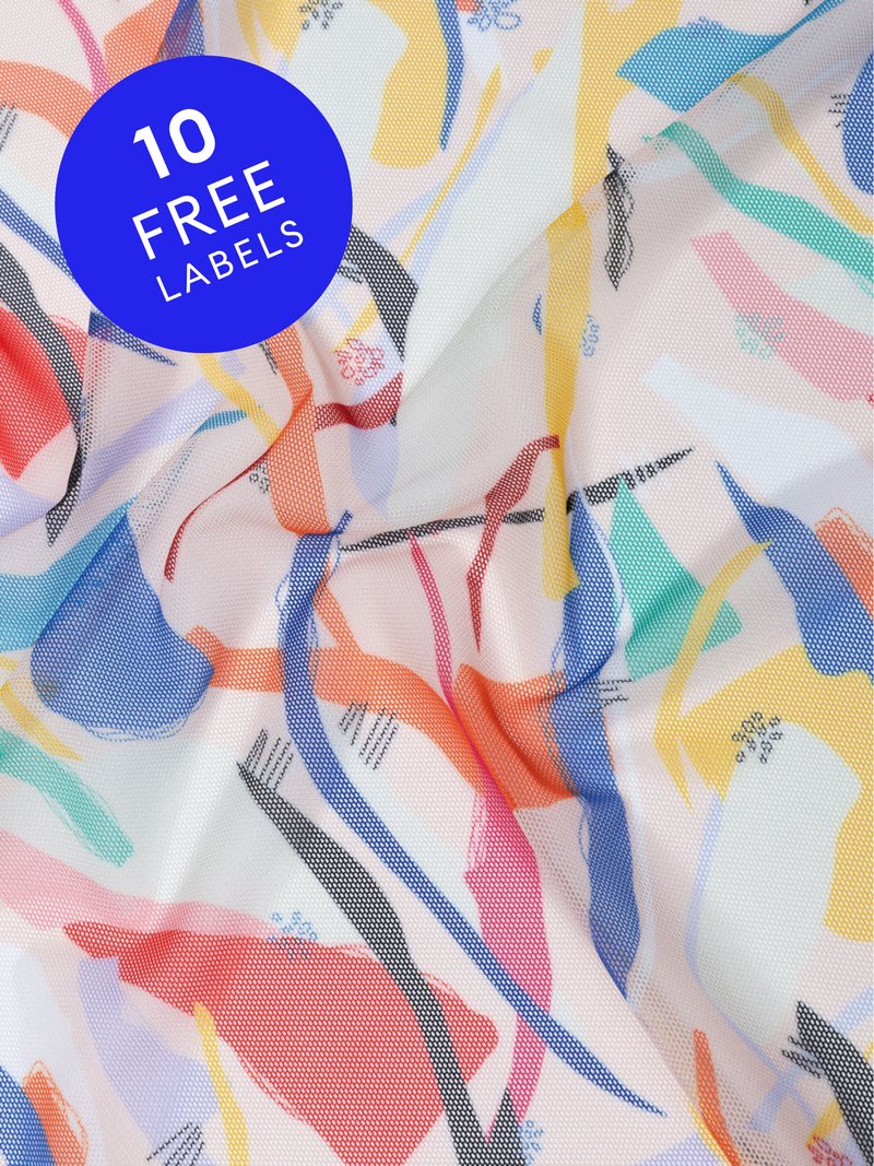 printing on florence net fabric custom digital print net fabric