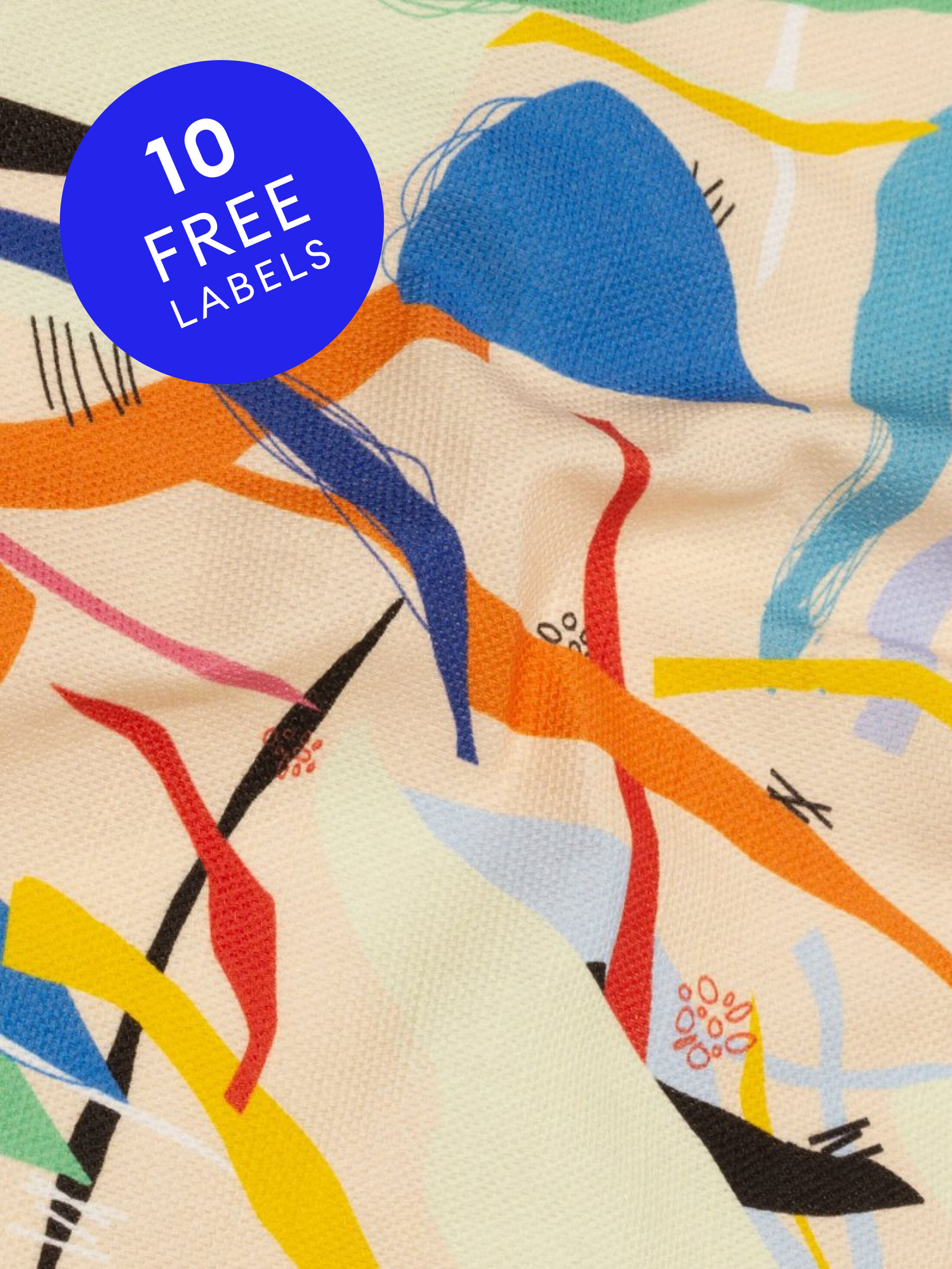 Soft Linen fabric by the yard for clothes Digital print fabric Fabric