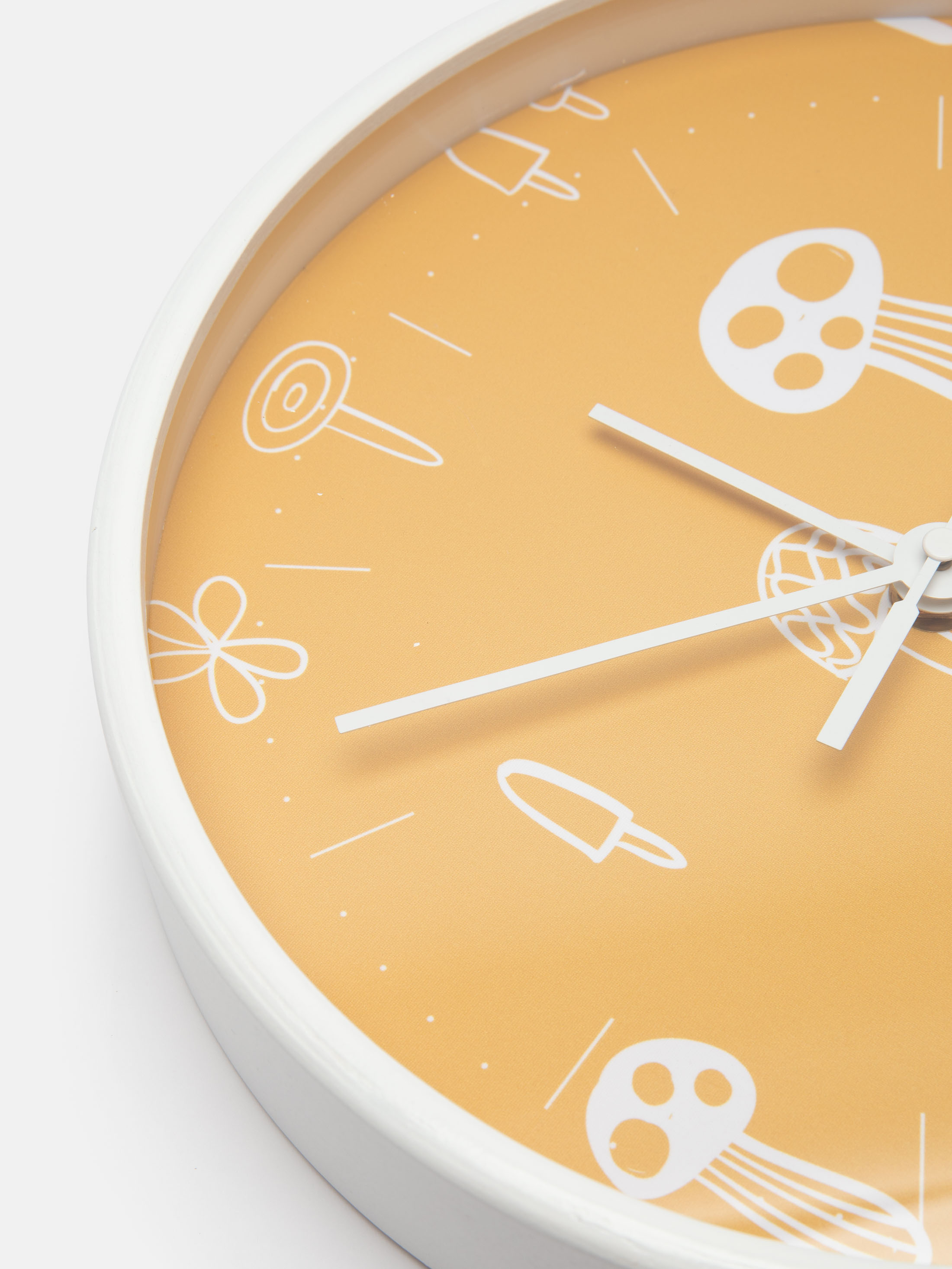 round custom wall clock