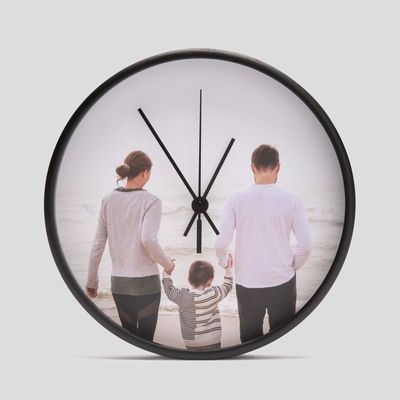 personalised photo wall clocks new zealand