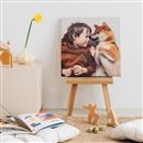 Children photo canvas