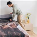 Housse de couette imprimée avec montage photo