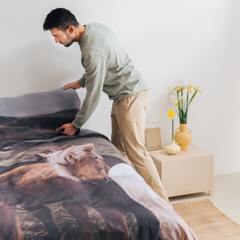 print your own picture on a duvet cover