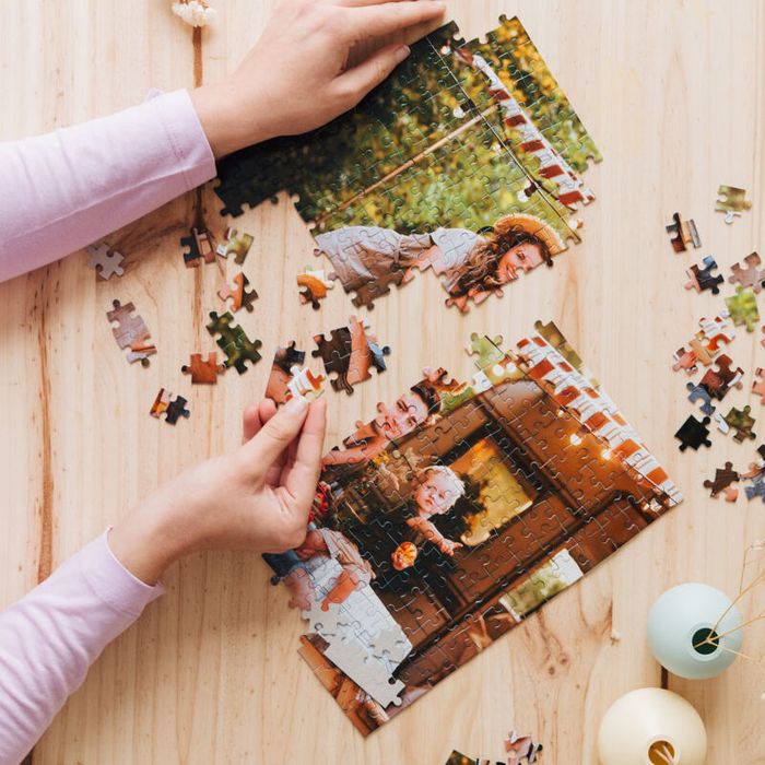 puzzles personnalisés photo style mariage