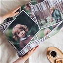 photo printed pillow case detail