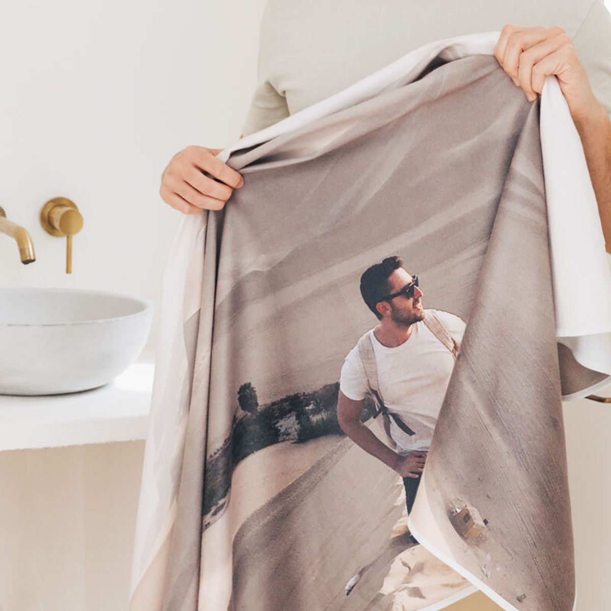 Personalised Bath Towels Custom Bath Towels with Photos