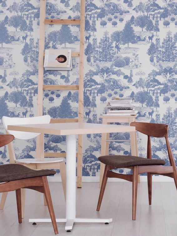 Decorate your own wall with custom wallpaper