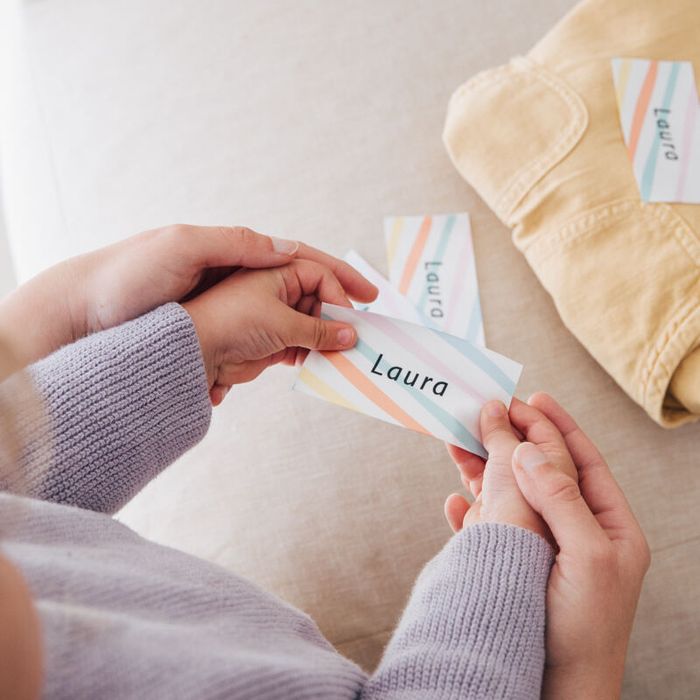 Personalised fabric labels