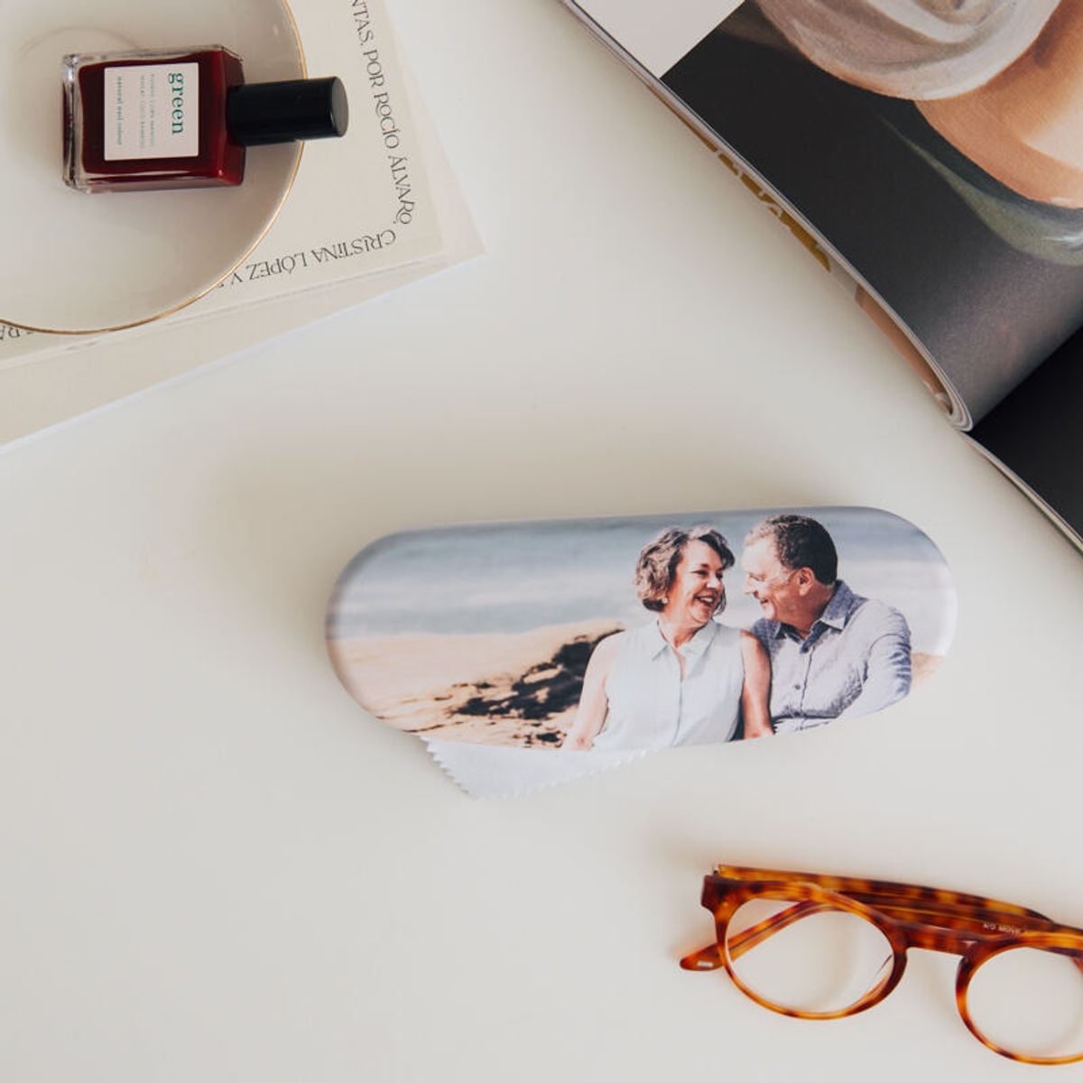 Personalised Glasses Case. Personalised Photo Glasses Case.