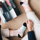 photo socks print line