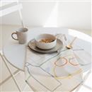 personalised tea towel inside fabric