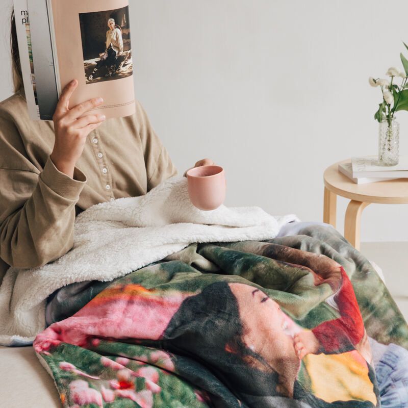 Custom Throws with Pictures on Them. Personalized Throws.