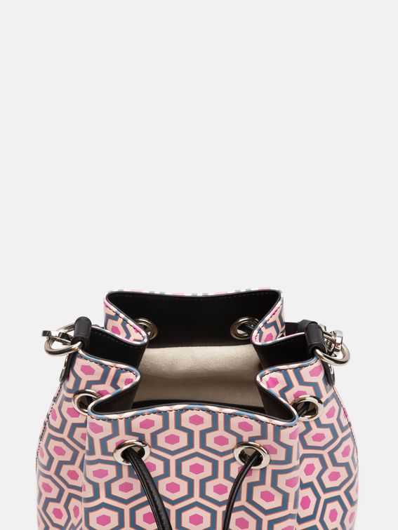 handmade leather bucket bag